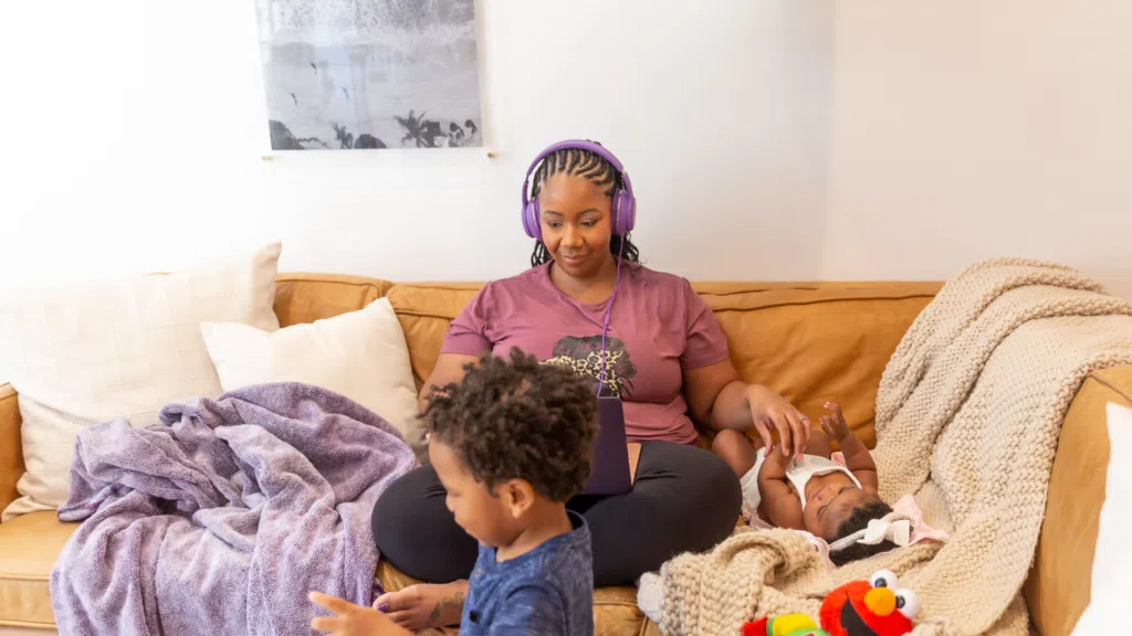 work from home mom
