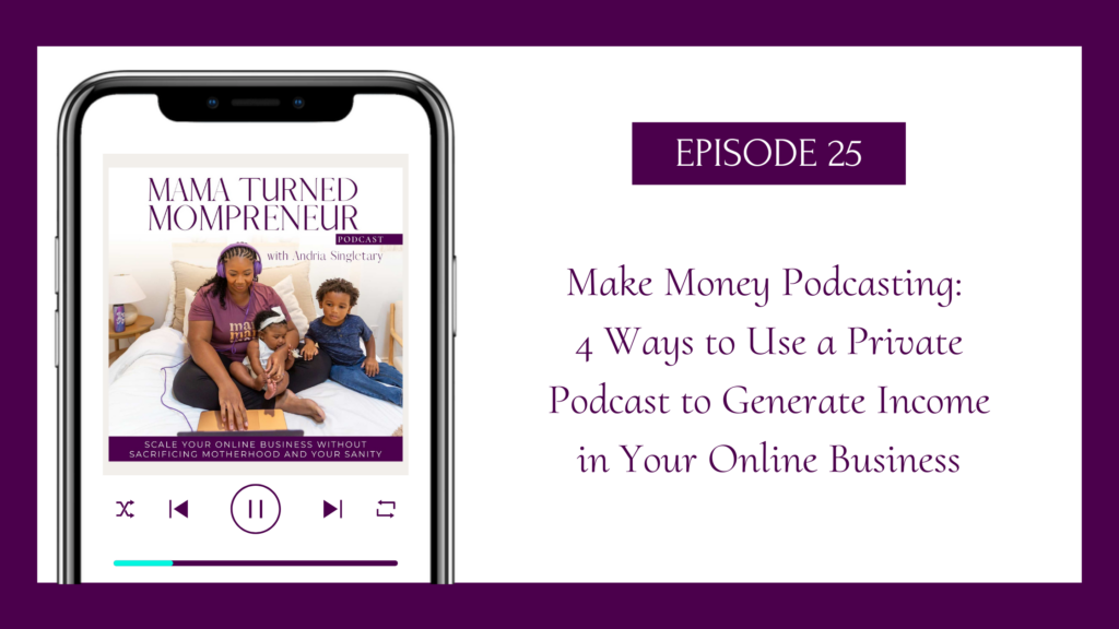 make money podcasting