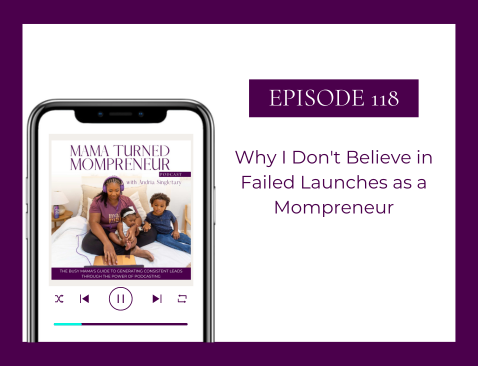 failed launches as a mompreneur