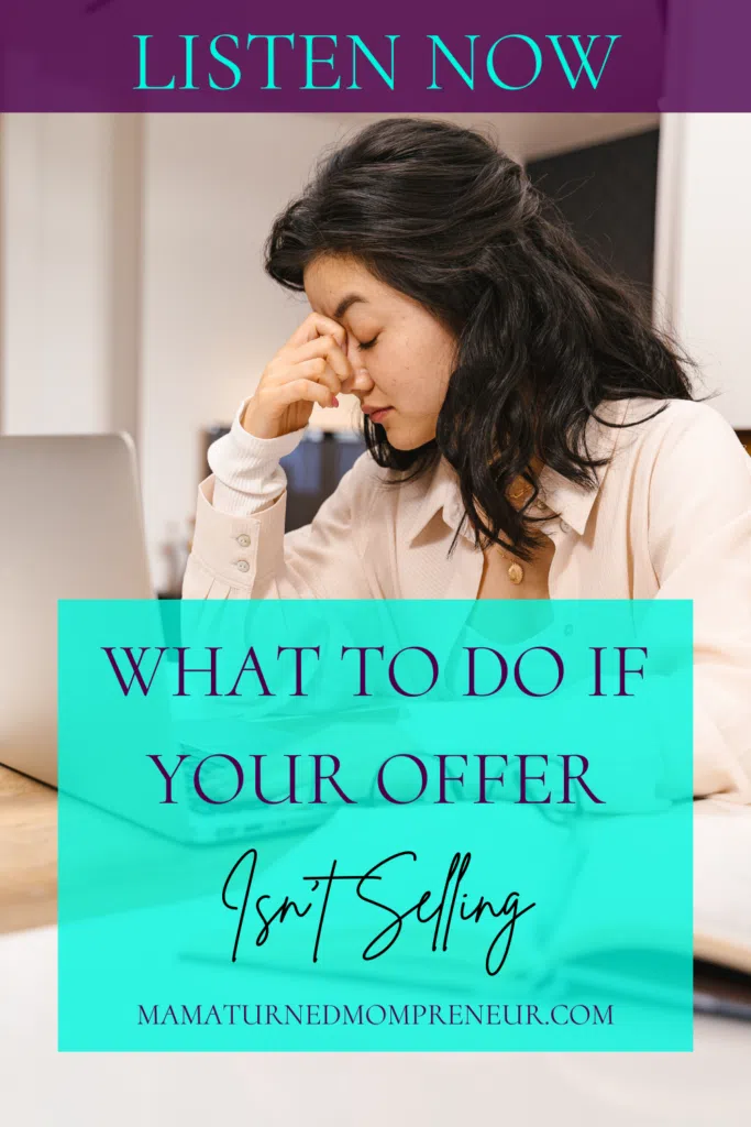 offer isn’t selling