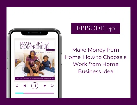 work from home business idea