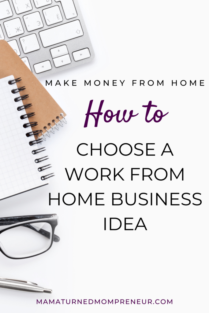work from home business idea