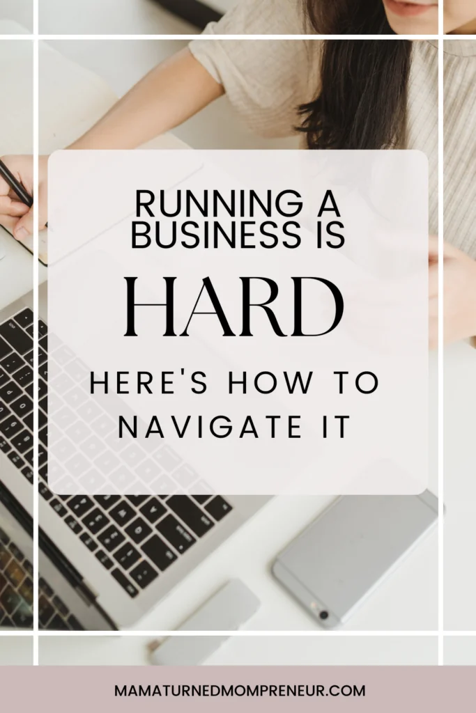 running a business is hard