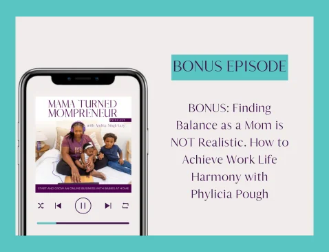 finding balance as a mom
