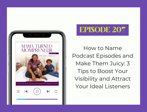 how to name podcast episodes