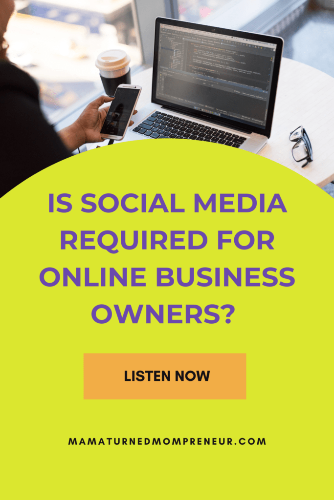 is social media required for online business owners