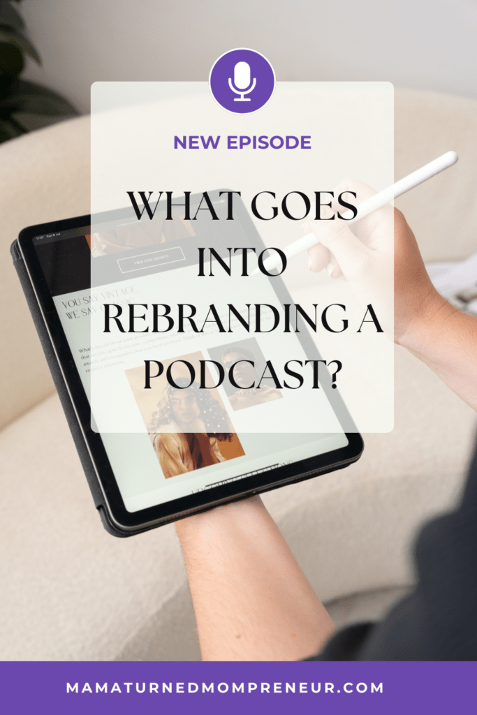 podcast rebrand