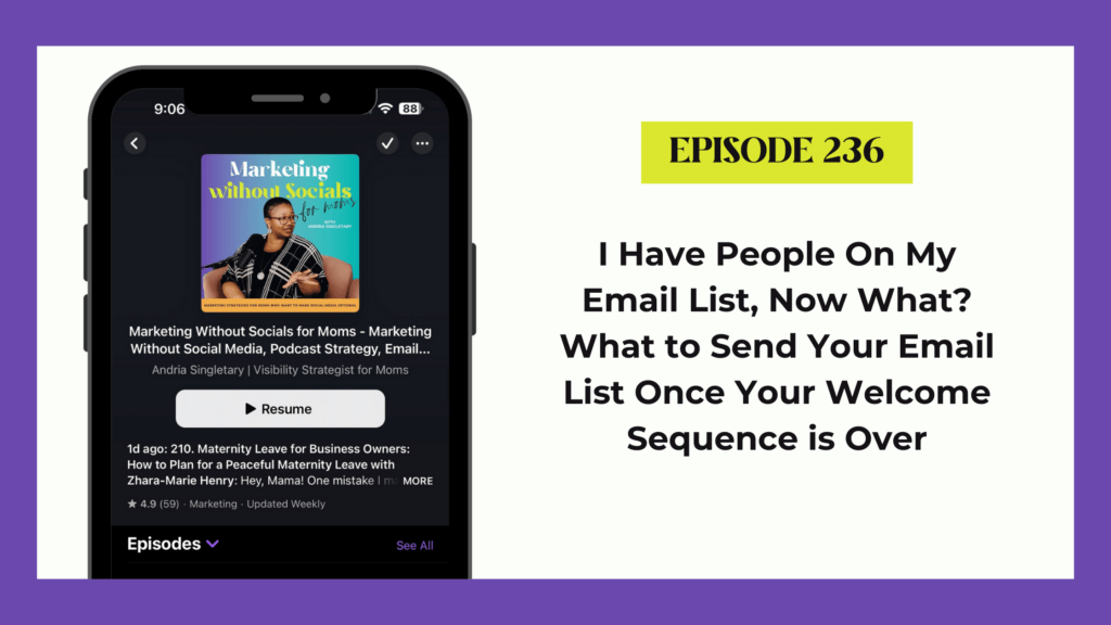 what to send your email list