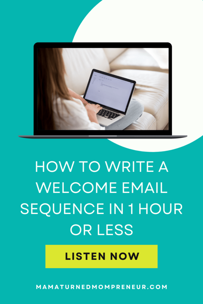 how to write a welcome email sequence