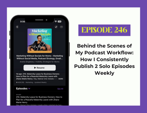 podcast workflow