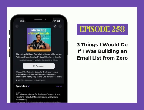 building an email list from zero