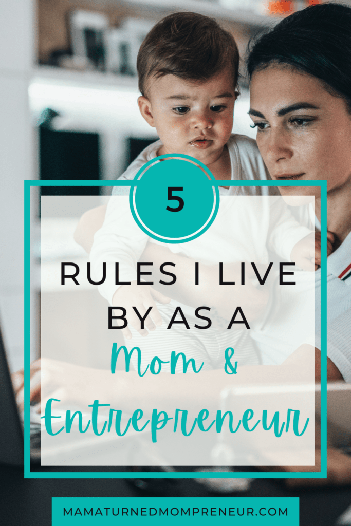 mom and entrepreneur