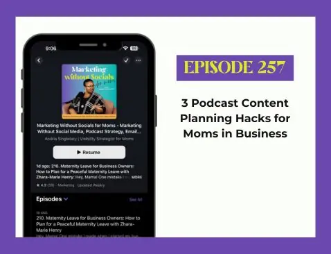 podcast content planning