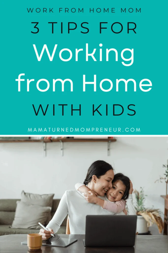 working from home with kids