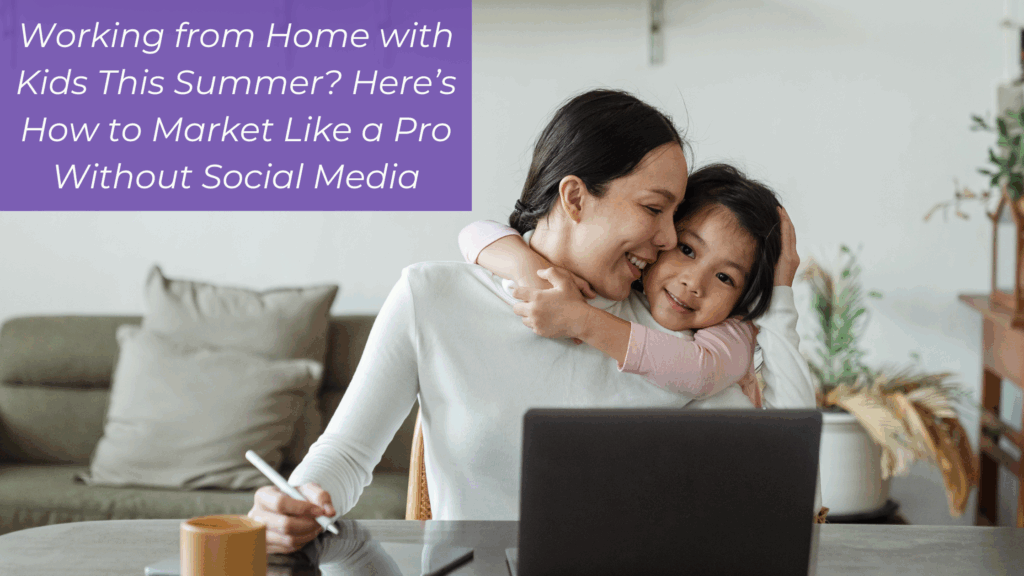 working from home with kids