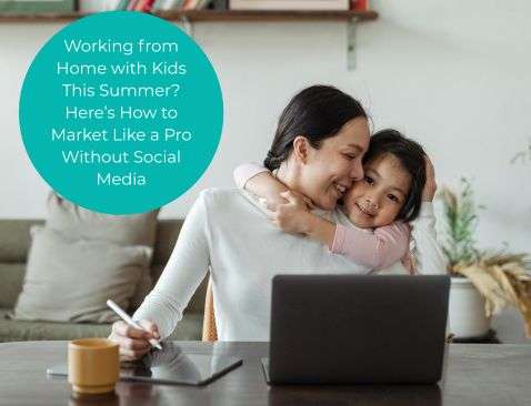 working from home with kids