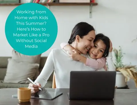 working from home with kids