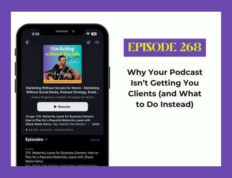why your podcast isn't getting clients