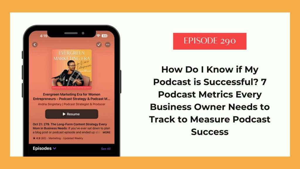 how do I know if my podcast is successful