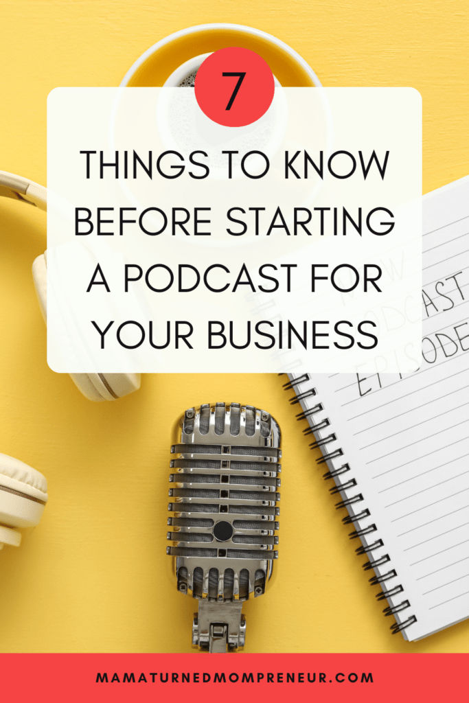 things to know before starting a podcast