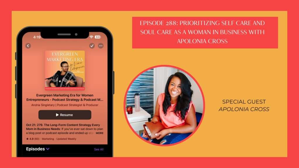 prioritizing self care