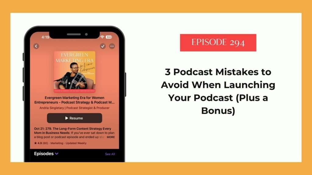 podcast mistakes