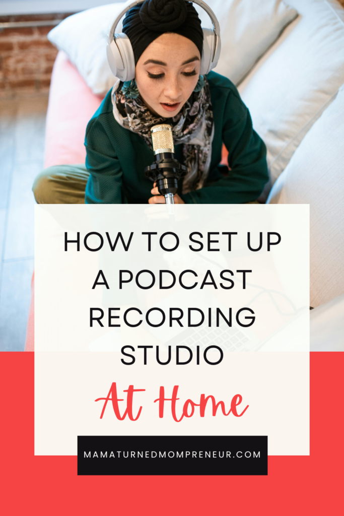 how to set up a podcast at home
