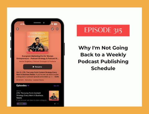podcast publishing schedule